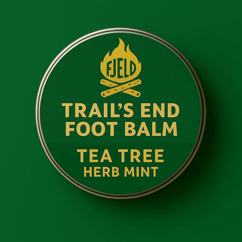 Trail’s End Foot Balm — Tea Tree Herb Mint  Coming Soon